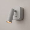 Kinkiet aluminiowy biały C039WL-L3W3K z serii Mirax - Lampy Maytoni