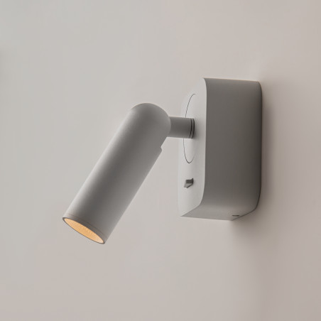 Kinkiet aluminiowy biały C039WL-L3W3K z serii Mirax - Lampy Maytoni