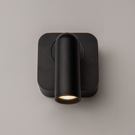 Kinkiet aluminiowy czarny C039WL-L3B3K z serii Mirax - Lampy Maytoni