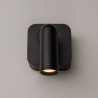 Kinkiet aluminiowy czarny C039WL-L3B3K z serii Mirax - Lampy Maytoni