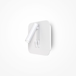 Kinkiet aluminiowy biały C175-WL-01-6W-W z serii Ios 176 - Lampy Maytoni