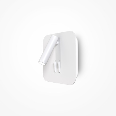 Kinkiet aluminiowy biały C175-WL-01-6W-W z serii Ios 176 - Lampy Maytoni