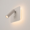 Kinkiet aluminiowy biały C175-WL-01-6W-W z serii Ios 176 - Lampy Maytoni