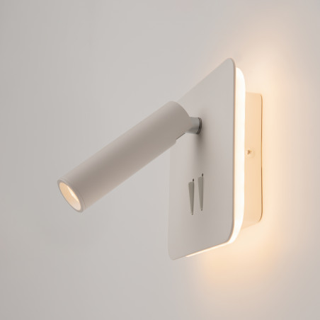 Kinkiet aluminiowy biały C175-WL-01-6W-W z serii Ios 176 - Lampy Maytoni