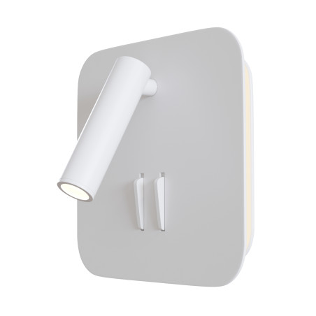 Kinkiet aluminiowy biały C175-WL-01-6W-W z serii Ios 176 - Lampy Maytoni