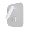 Kinkiet aluminiowy biały C175-WL-01-6W-W z serii Ios 176 - Lampy Maytoni