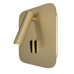 Kinkiet aluminiowy złoty matowy C175-WL-01-6W-MG z serii Ios 176 - Lampy Maytoni