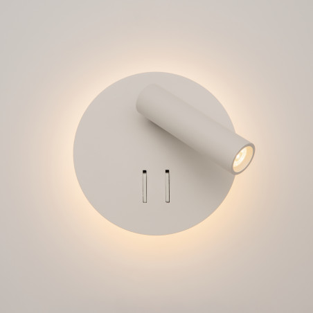 Kinkiet aluminiowy biały C176-WL-01-6W-W z serii Ios 176 - Lampy Maytoni