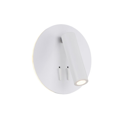 Kinkiet aluminiowy biały C176-WL-01-6W-W z serii Ios 176 - Lampy Maytoni