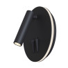 Kinkiet aluminiowy czarny C176-WL-01-6W-B z serii Ios 176 - Lampy Maytoni