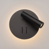 Kinkiet aluminiowy czarny C176-WL-01-6W-B z serii Ios 176 - Lampy Maytoni