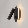 Kinkiet aluminiowy czarny C176-WL-01-6W-B z serii Ios 176 - Lampy Maytoni