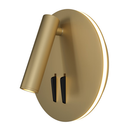 Kinkiet aluminiowy złoty matowy C176-WL-01-6W-MG z serii Ios 176 - Lampy Maytoni