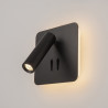 Kinkiet aluminiowy czarny C175-WL-01-6W-B z serii Ios 176 - Lampy Maytoni