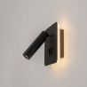 Kinkiet aluminiowy czarny C175-WL-01-6W-B z serii Ios 176 - Lampy Maytoni