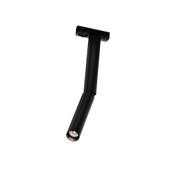 Oprawa szynowa aluminiowa czarna TR142-1-6W3K-B z serii Focus Dual - Lampy Maytoni