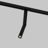 Oprawa szynowa aluminiowa czarna TR142-1-6W3K-B z serii Focus Dual - Lampy Maytoni