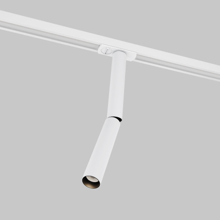 Oprawa szynowa aluminiowa biała TR142-1-6W3K-W z serii Focus Dual - Lampy Maytoni