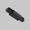 Element systemu szynowego aluminiowy czarny TRA001CB-11B z serii Unity - Lampy Maytoni