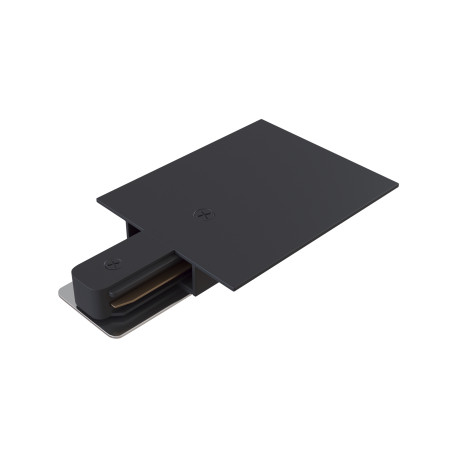 Element systemu szynowego aluminiowy czarny TRA002B-11B z serii Unity - Lampy Maytoni