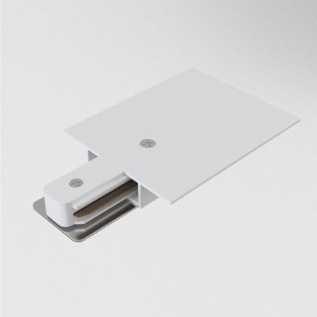 Element systemu szynowego aluminiowy biały TRA002B-11W z serii Unity - Lampy Maytoni