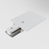 Element systemu szynowego aluminiowy biały TRA002B-11W z serii Unity - Lampy Maytoni