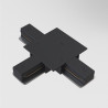 Element systemu szynowego aluminiowy czarny TRA002CT-11B z serii Unity - Lampy Maytoni