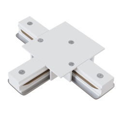 Element systemu szynowego aluminiowy biały TRA002CT-11W z serii Unity - Lampy Maytoni