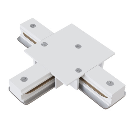 Element systemu szynowego aluminiowy biały TRA002CT-11W z serii Unity - Lampy Maytoni