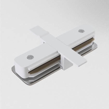 Element systemu szynowego aluminiowy biały TRA002C-11W z serii Unity - Lampy Maytoni