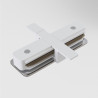 Element systemu szynowego aluminiowy biały TRA002C-11W z serii Unity - Lampy Maytoni