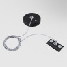 Akcesorium do szyny natynkowej metalowe czarne TRA001CW-11B z serii Unity - Lampy Maytoni