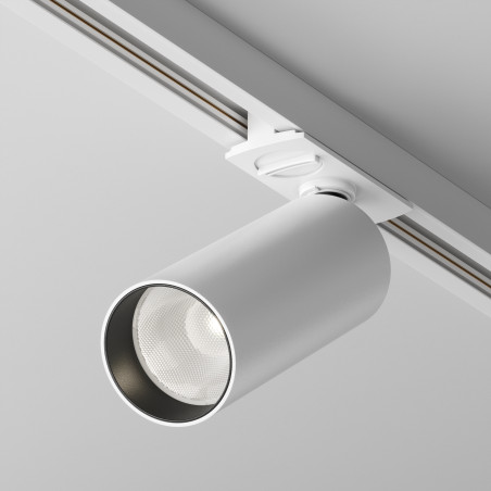 Oprawa szynowa aluminiowa biała TR021-1-12W4K-W-W z serii Focus LED - Lampy Maytoni