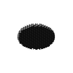 Element oprawy aluminiowy czarny HoneyComb-D31 z serii Focus LED - Lampy Maytoni