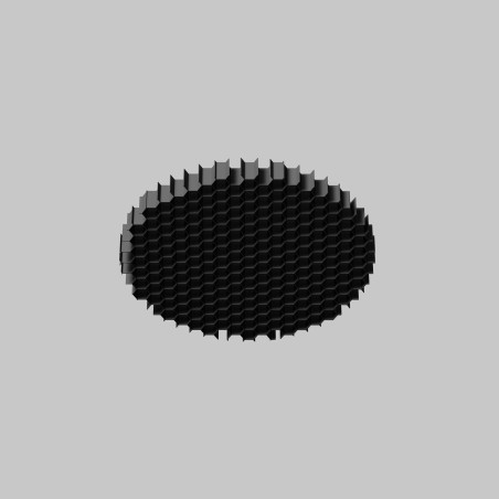 Element oprawy aluminiowy czarny HoneyComb-D31 z serii Focus LED - Lampy Maytoni