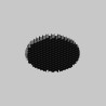 Element oprawy aluminiowy czarny HoneyComb-D31 z serii Focus LED - Lampy Maytoni