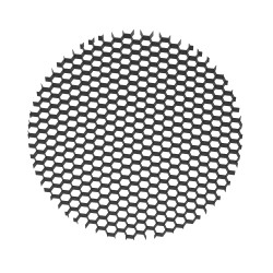 Element oprawy aluminiowy czarny HoneyComb-D38 z serii Focus LED - Lampy Maytoni