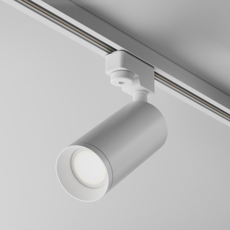 Oprawa szynowa aluminiowa biała TR004-1-GU10-W z serii Focus - Lampy Maytoni