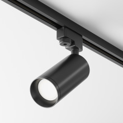Oprawa szynowa aluminiowa czarna TR004-1-GU10-B z serii Focus - Lampy Maytoni