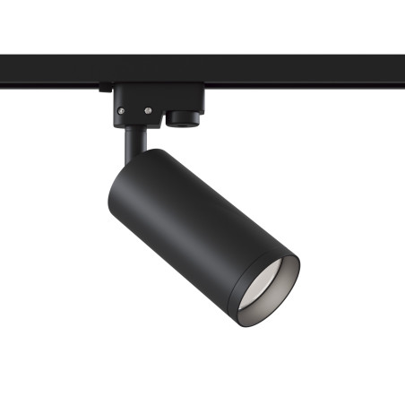 Oprawa szynowa aluminiowa czarna TR004-1-GU10-B z serii Focus - Lampy Maytoni