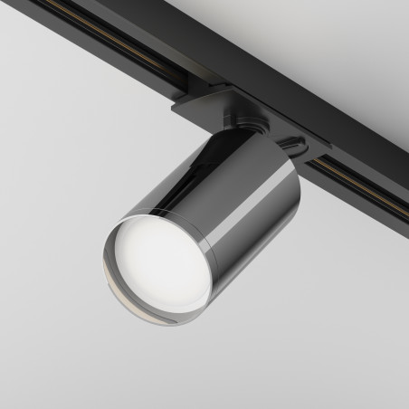 Oprawa szynowa aluminiowa czarna TR020-1-U-GU10-BGF z serii Focus S - Lampy Maytoni