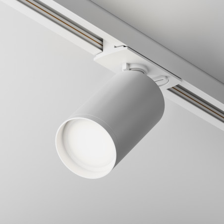 Oprawa szynowa aluminiowa biała TR020-1-GU10-W z serii Focus S - Lampy Maytoni