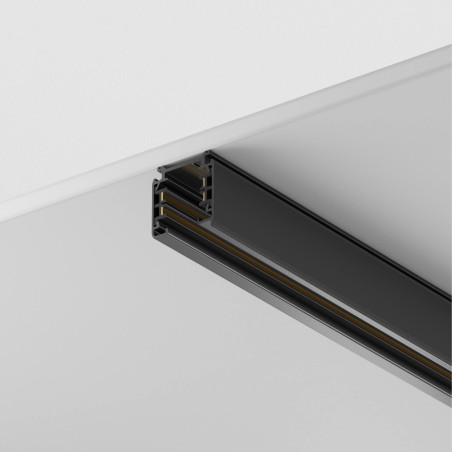 Szyna natynkowo-wisząca aluminiowa czarna TRX005-312B z serii Busbar trunkings Trinity - Lampy Maytoni
