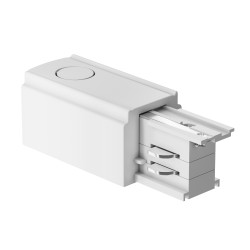 Element systemu szynowego biały TRA005B-31W-L z serii Trinity - Lampy Maytoni