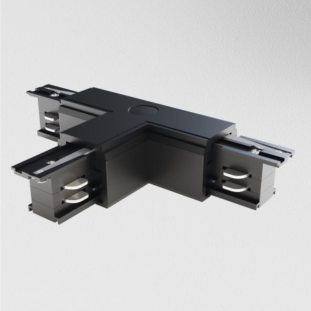 Element systemu szynowego czarny TRA005CT-31B-R z serii Trinity - Lampy Maytoni