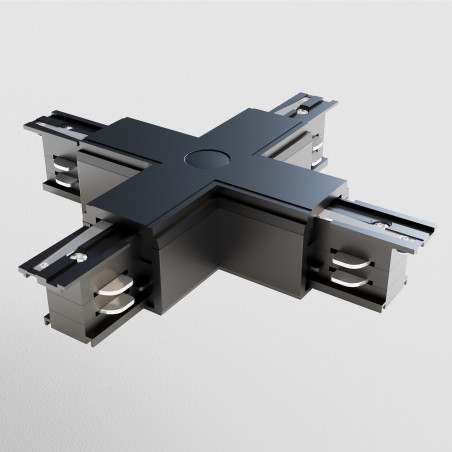 Element systemu szynowego czarny TRA005CX-31B z serii Trinity - Lampy Maytoni