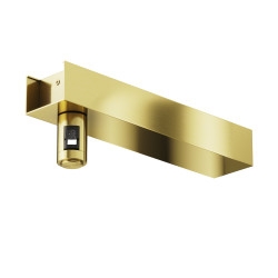 Element systemu szynowego aluminiowy mosiężny TRA155CW-BB-BS z serii Flarity - Lampy Maytoni