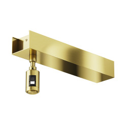 Element systemu szynowego aluminiowy mosiężny TRA156C-BB1-BS z serii Flarity - Lampy Maytoni