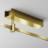Element systemu szynowego aluminiowy mosiężny TRA156C-BB1-BS z serii Flarity - Lampy Maytoni