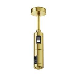 Element systemu szynowego aluminiowy mosiężny TRA156C-D1-BS z serii Flarity - Lampy Maytoni